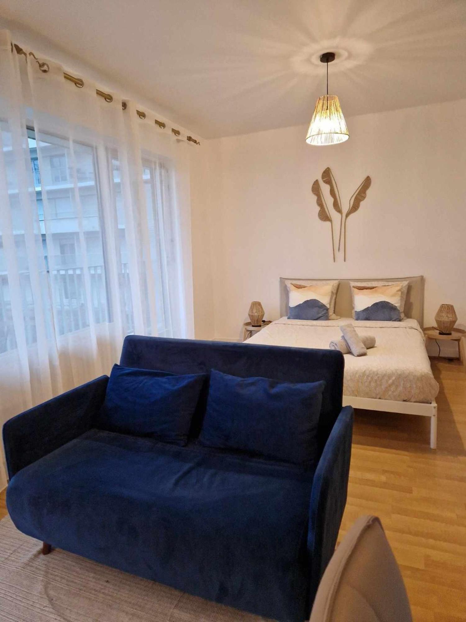 Apartmán Au Havre Des Sacres - Balcon - Proximite Centre Remeš Exteriér fotografie